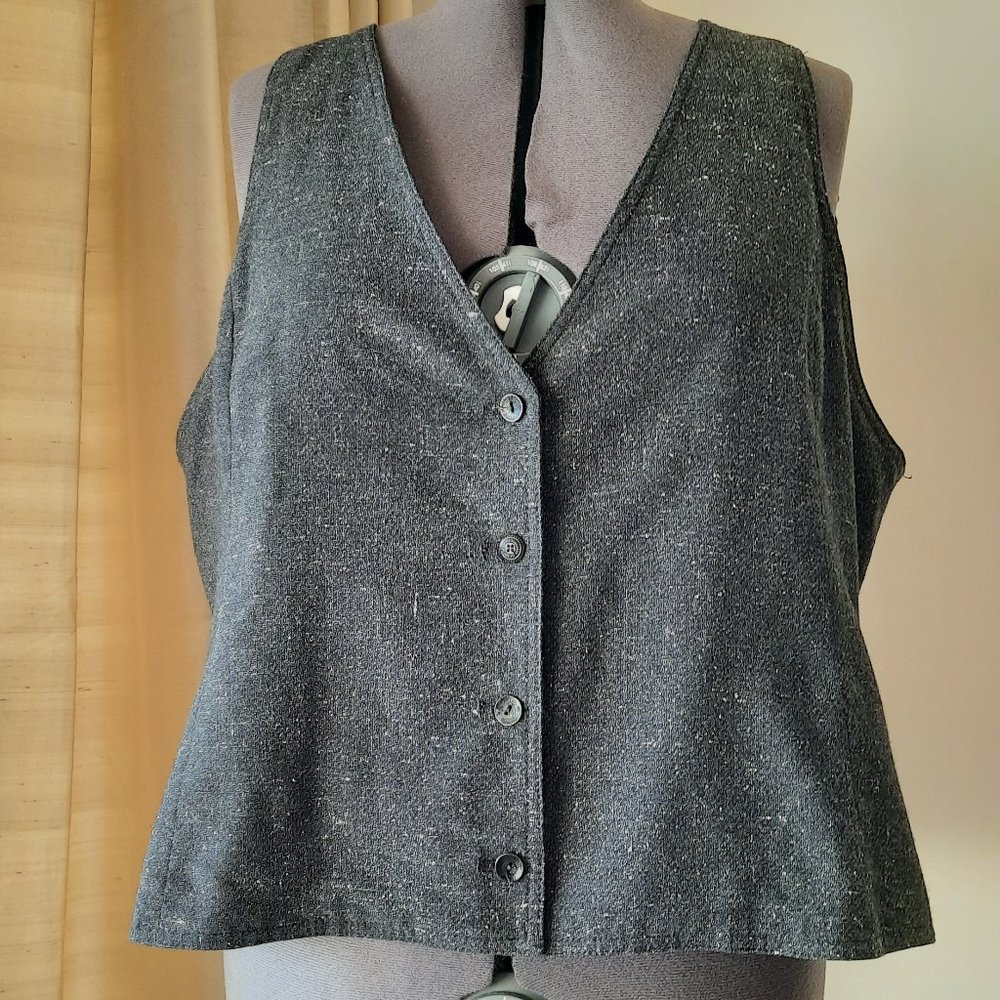 J Jill Grey Vest